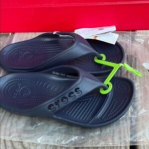 CROCS Navy Blue Flats